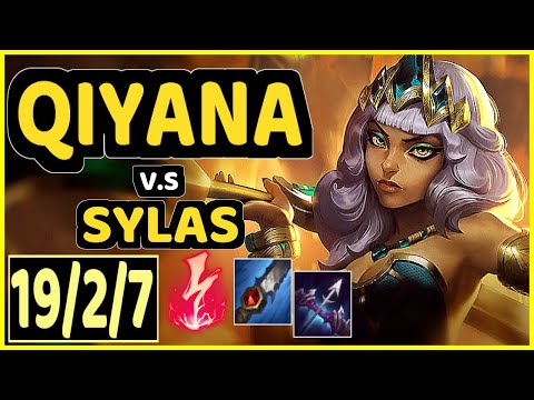 PRIDE (QIYANA) vs SYLAS - 19/2/7 KDA JUNGLE CHALLENGER GAMEPLAY - EUW