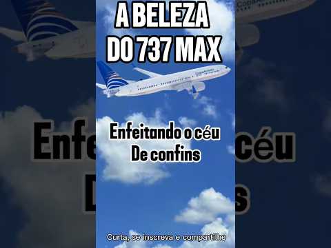 De Confins para o Panamá: a força do 737 MAX 8 da Copa Airlines! ✈️☁️