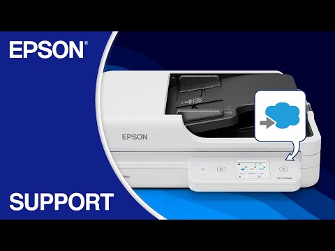 Scanning to Cloud Destinations with Epson Connect