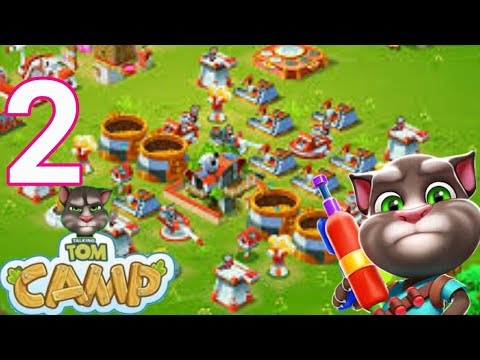 Talking Tom Camp - Gameplay Walkthrough Part 2  (iOS, Android)