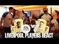 Liverpool players react! HILARIOUS Jota & Konate partnership | EA SPORTS FC 24 ratings revealed