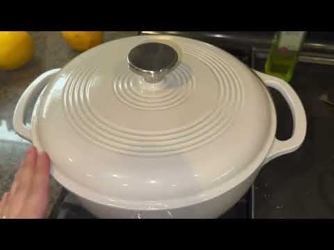 Honest Review of LODGE Enameled Dutch Oven, Lodge 6 Quart Enameled Cast Iron Dutch Oven with Lid