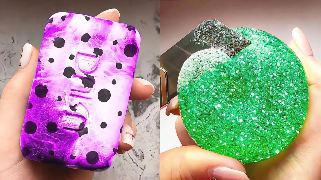 Cutting Dry Soap - ASMR 14