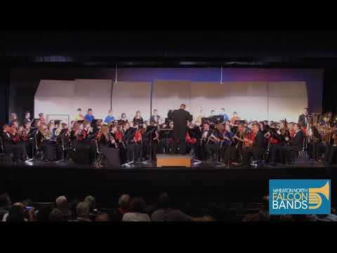 WNHS Wind Ensemble/8th Graders: Ancient Air and Dance - Del Borgo (2014)
