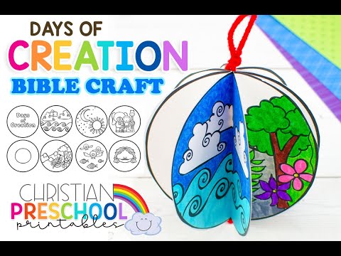 Days of Creation Bible Craft for Kids