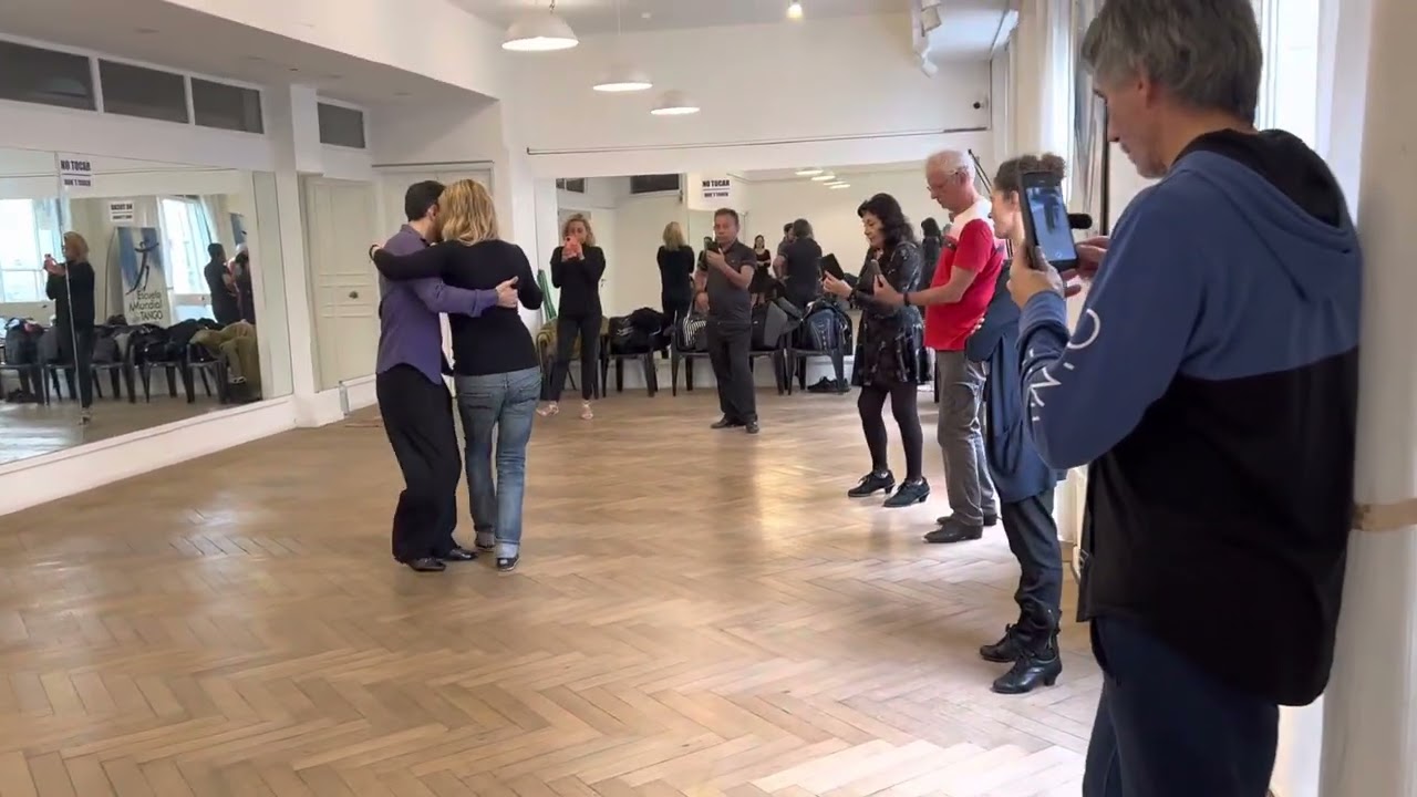 Milonga lessons Damian Garcia BsAs 8/2022