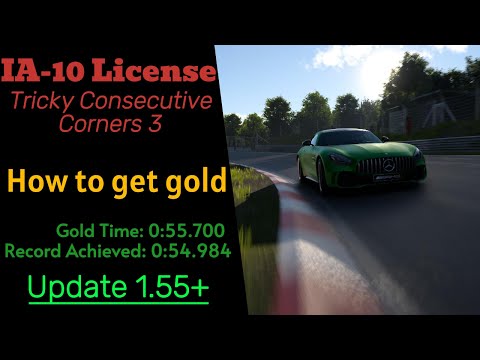 GT7 | How to get Gold on the IA-10 License (Update 1.55+)