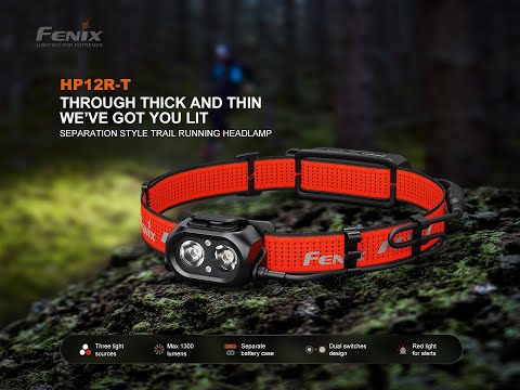 Φακός Κεφαλής Fenix HP12R-T Επαναφορτιζόμενος με USB