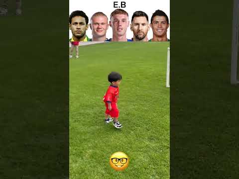 Kids play beautiful football #footballskillschallenge #ronaldo #mbappe