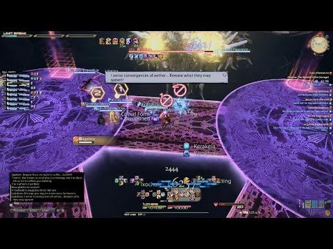 FFXIV P7S (using the JP Braindead Strat for Harvests)