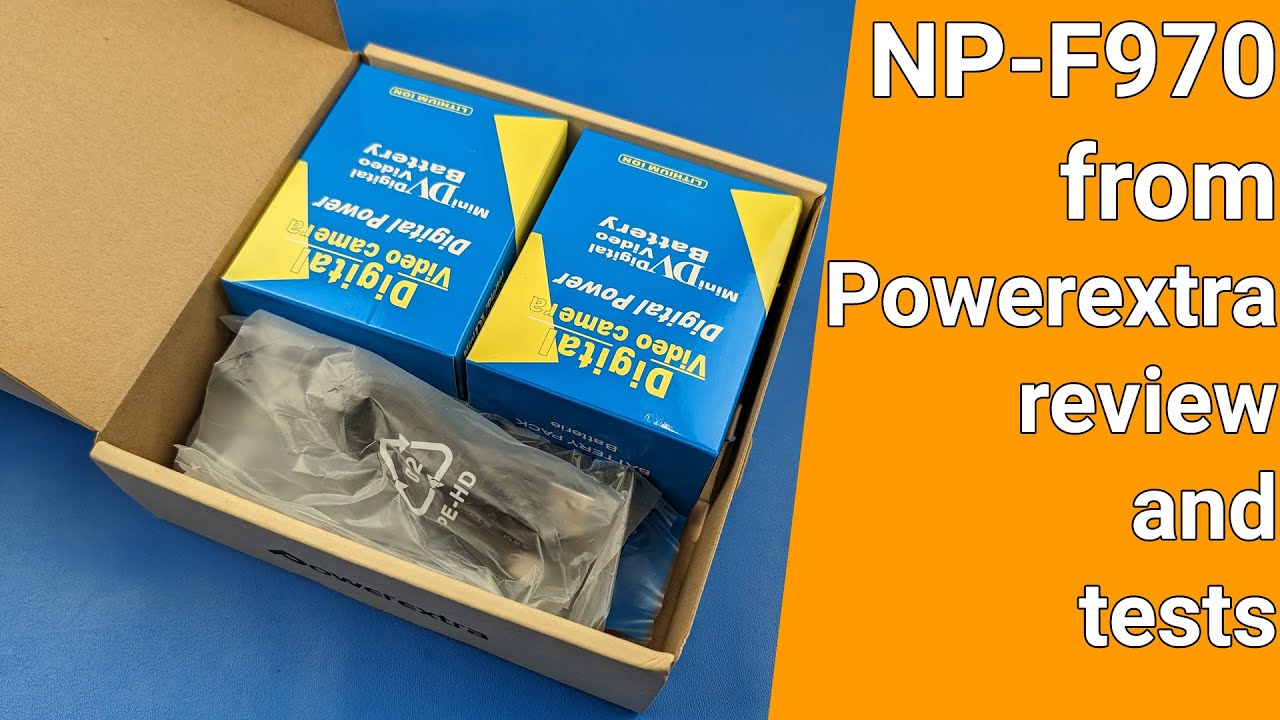 Powerextra NP-F970 Lithium battery review and tests