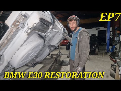 Repairing A Rusty BMW E30 Rear Panel, Pocket, Sill & Arch! Lots Of Fabrication