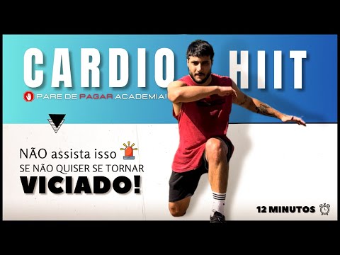 Treino para QUEIMAR Calorias em Casa | HIIT 12 minutos | sem equipamentos