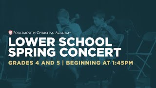 2022 Lower School Spring Concert | Grades 4 and 5
