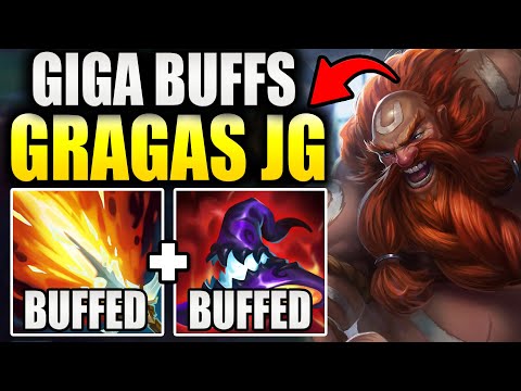 RIOT JUST GIGA BUFFED GRAGAS JUNGLE & NOW HE FEELS SO MUCH STRONGER!