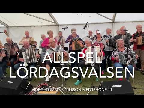 Lördagsvalsen - Allspel G-dur - Otterberget 2021 Dragspelsstämman