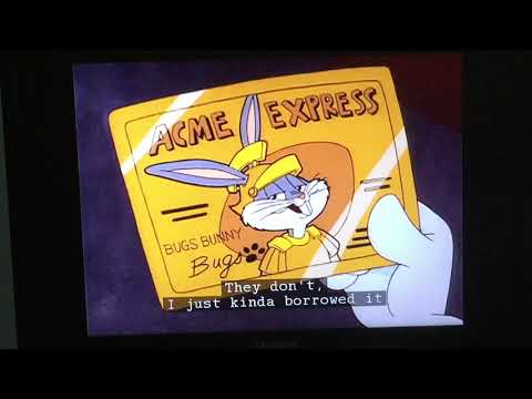 Buster Bunny and babs bunny has bugs bunny’s Credit card