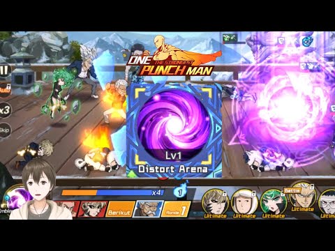 EMBLEM DISTORT ARENA - One Punch Man The Strongest