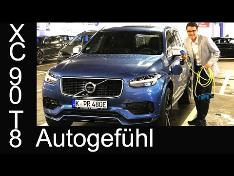 Volvo XC90 T8 twin engine: electric range & real consumption test Plugin-Hybrid