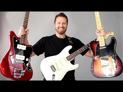 Ultimate Fender Comparison! - STRAT, TELE, or JAZZMASTER??