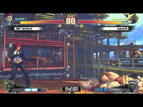 EMP Santhrax vs AquaSilk Winners Finals GC 15 SSF4AE Singles