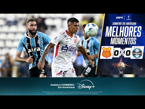 Gols e lances de Atlético Grau x Grêmio