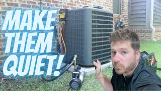 8 BEST Ways To Soundproof NOISY AC Unit!