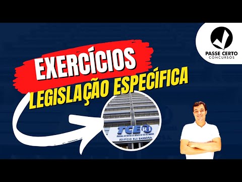EXERCÍCIOS | LEGISLAÇÃO ESPECÍFICA TCE-RJ | PROF. LEONARDO FAVARIN