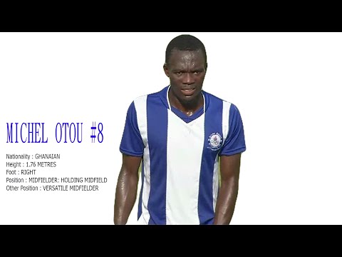 MICHEL OTOU  | Accra Great Olympics | 2020/21 GPL | Assists | Intelligent Passer | Tackles | Runs |