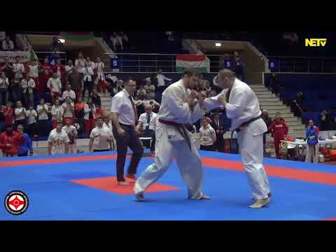 Aleksandar Atanasov - Damian Galinski, 16th European Open Karate Championships 2017, 1/4