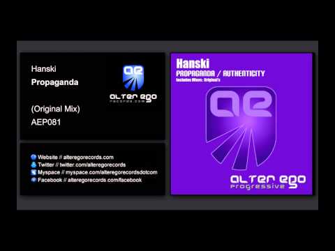 Hanski - Propaganda [Alter Ego Progressive]