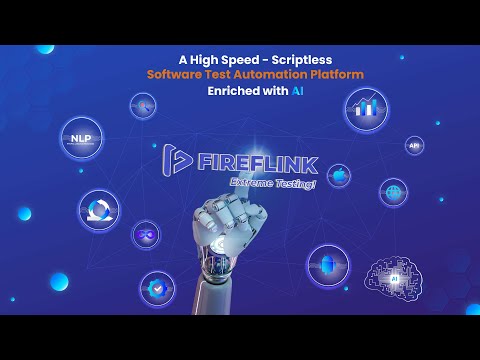 AI-Powered Scriptless Software Test Automation, with FireFlink!