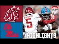 Washington State Cougars Vs Ole Miss Rebels Full Game Highlights ESPN College Football