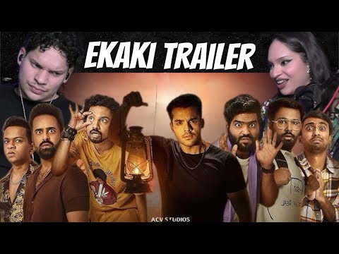 THIS IS SO FREAKING COOL!! Waleska & Efra react to Ekaki trailer