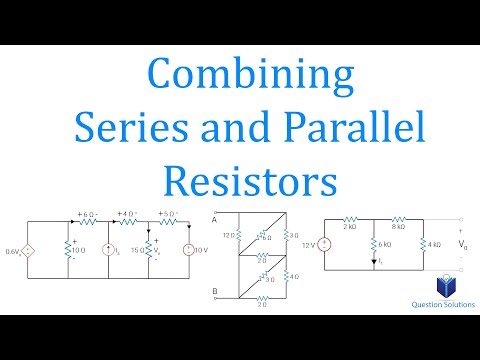 Combining Series and Parallel Resistors | Engineering Circuit Analysis | (Solved Examples)