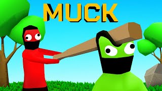 NEW Best MULTIPLAYER SURVIVAL Game! (Muck)