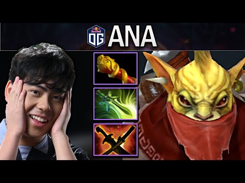OG.ANA SMURF BOUNTY HUNTER WITH 23 KILLS - DOTA 2 7.29 GAMEPLAY