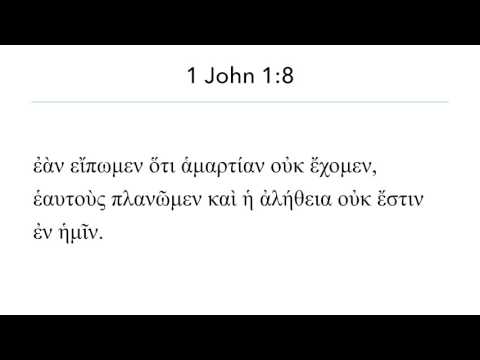 Basics of Biblical Greek. Reading Exercise 4