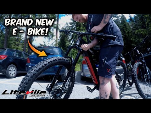 RIDING €8,000 DOWNHILL E-BIKES! (Liteville Summit 301CE Pro)