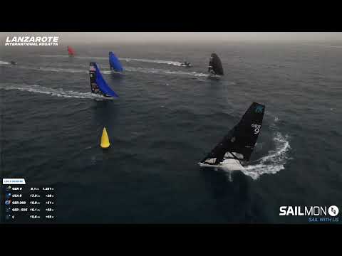 49er FX MEDAL RACES LIVE VIDEO  | Lanzarote International Regatta 2023