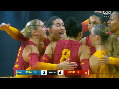 UCLA vs. USC Full Game Women's College Volleyball 2025