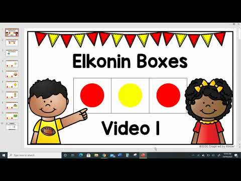Elkonin Boxes Examples