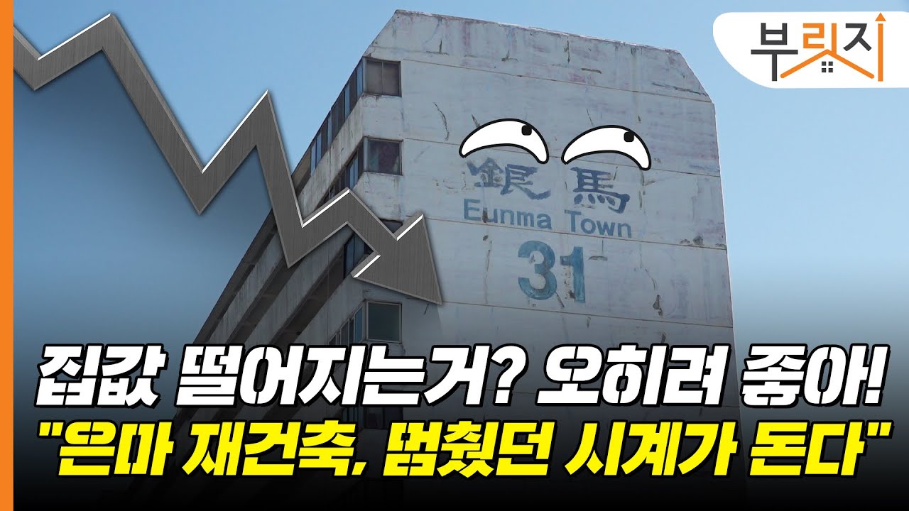 [부릿지GO]"멈췄던 은마의 재건축 시계가 다시 돌아간다", 집값이 떨어져도 웃는 이유는?