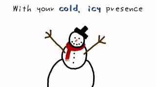Please Mr Snowman- Original Song (Lyric Video) FREE DOWNLOAD