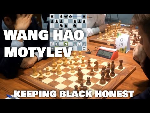 Battle on the kingside | Wang Hao - Motylev | World blitz