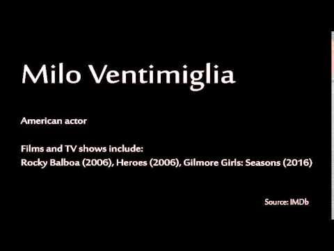 How to pronounce - Milo Ventimiglia