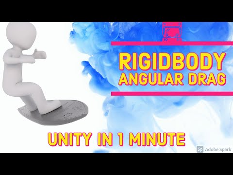 Rigidbody Angular Drag - Unity in 1 minute