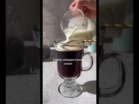 The Classic Irish Coffee