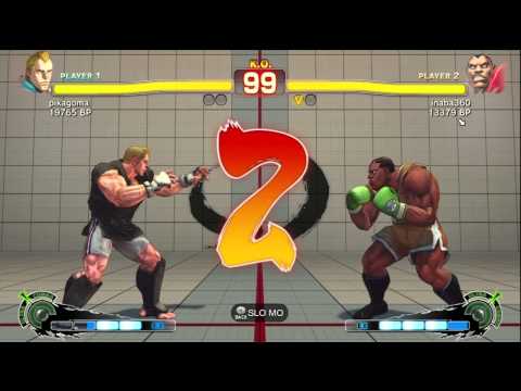 NAO JAG NEGI [Fei] vs Lkia [Guile] - pikagoma [Abel] vs inaba360 [Balrog] SSF4 Ranked