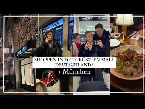 SHOPPEN IN DER GRÖSSTEN MALL DEUTSCHLANDS + MÜNCHEN 🛍🫢